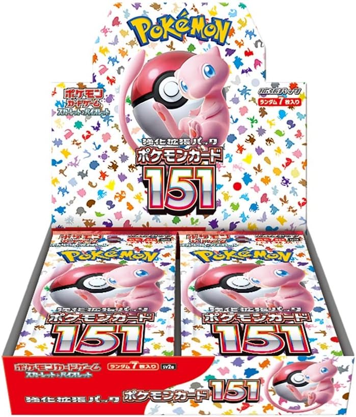 pokemon 151 sv2a card list Pokemon SV2a Pokémon 151 Booster Box Japanese – Sumo Card Shop