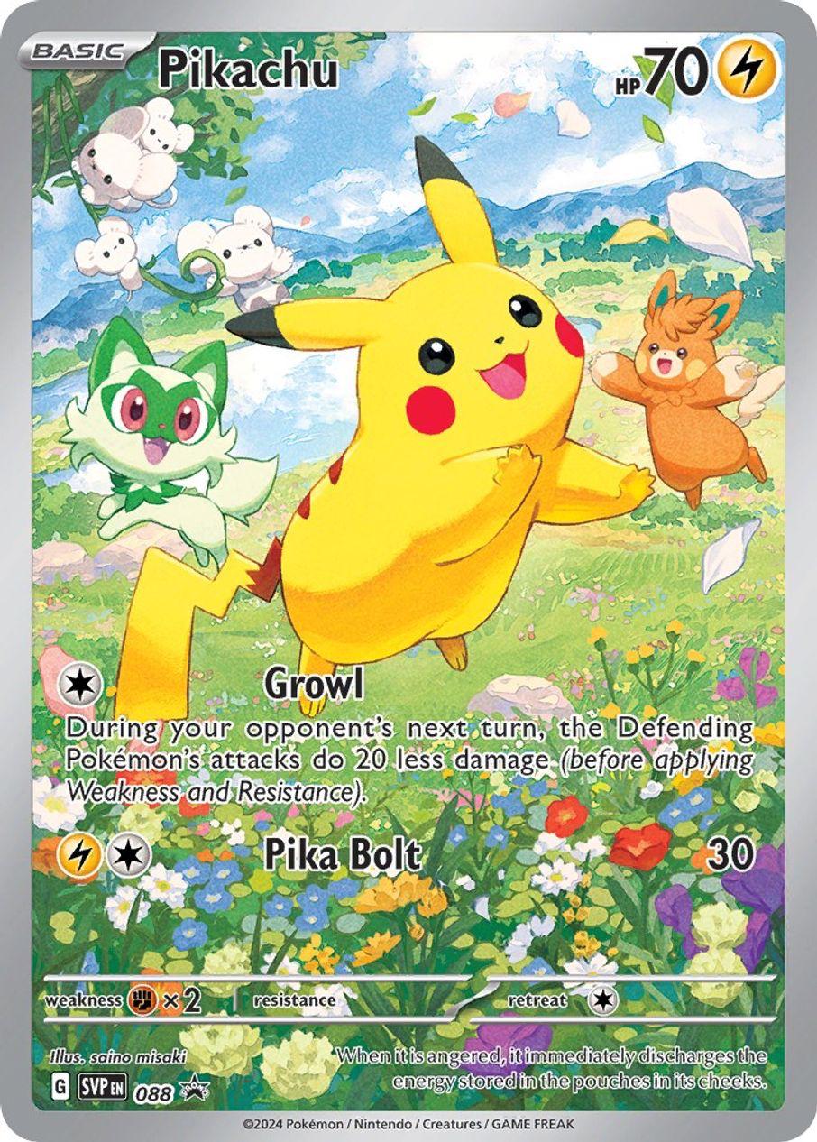 Pokemon Black Star Promo Pikachu #088 NM English – Sumo Card